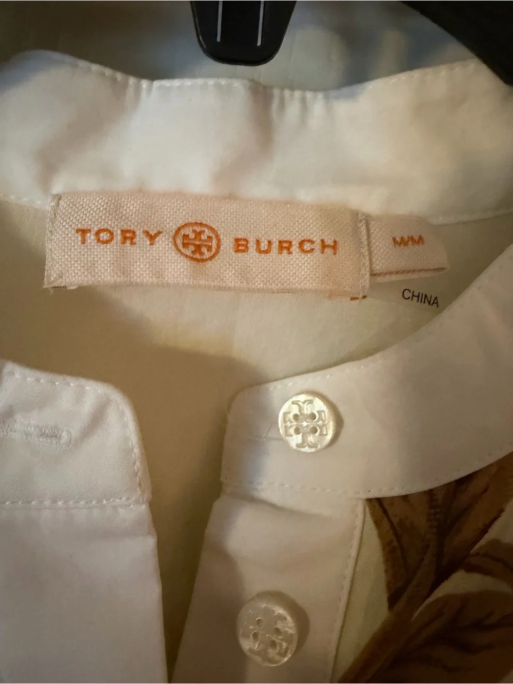 Tory Burch Floral Tunic Dress Size M
